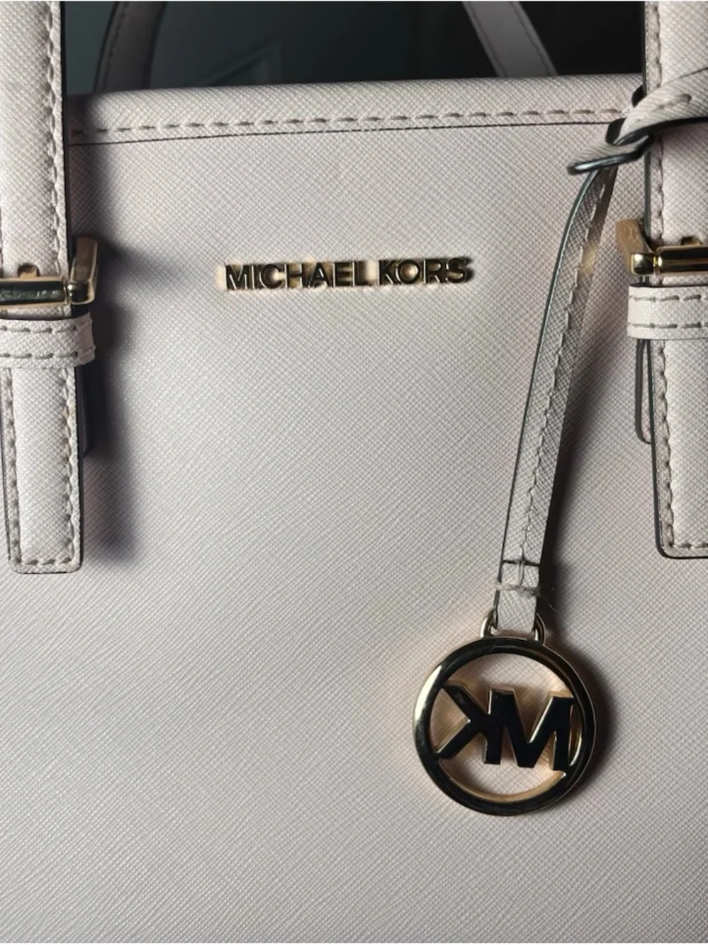 Michael Kors Light Pink Tote with Gold Hardware